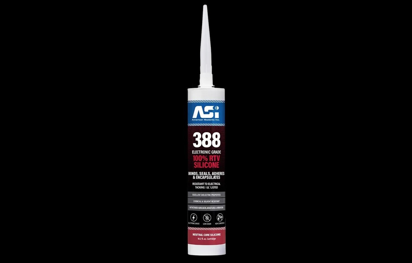 388 Electronic Grade RTV silicone Clear 10.2 oz